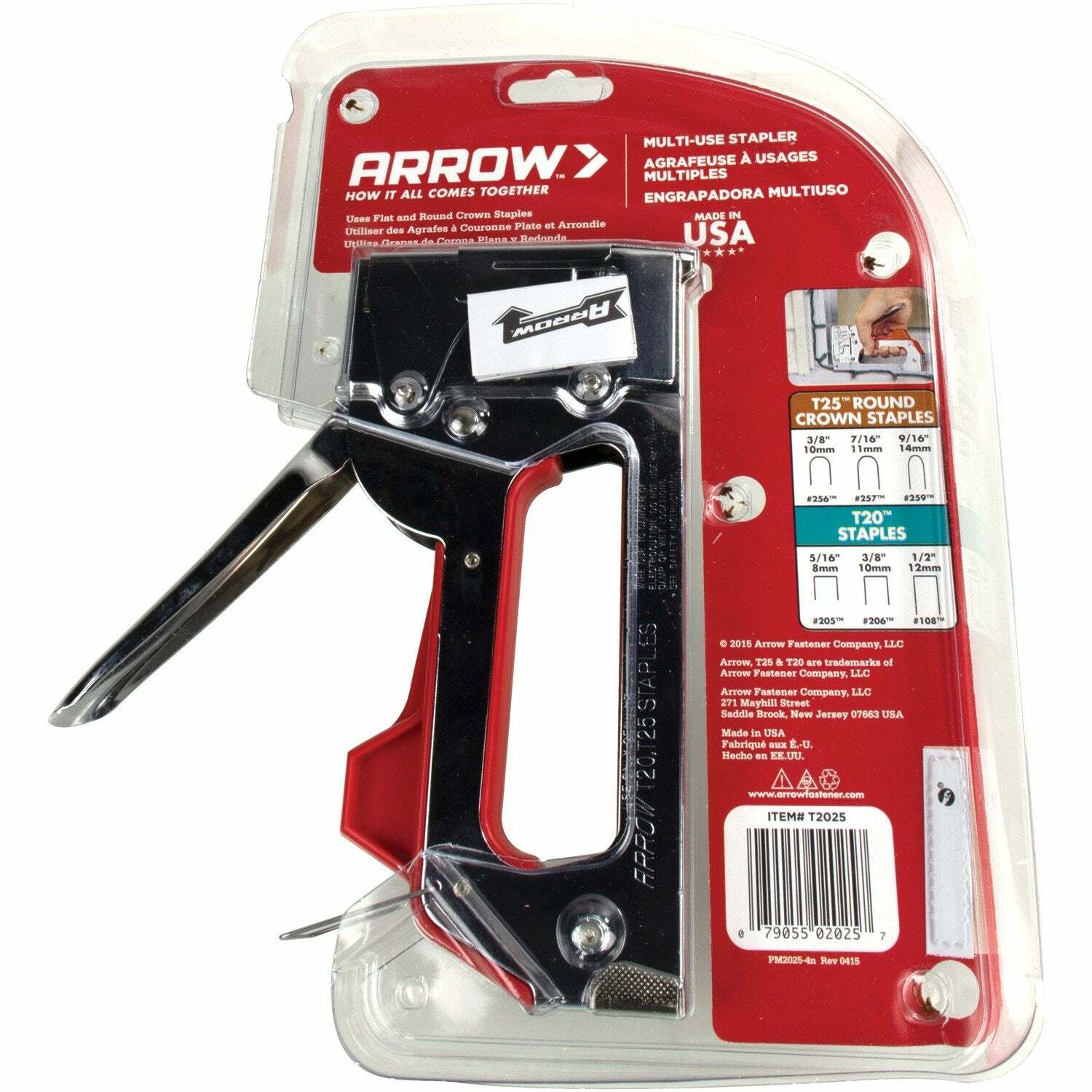 Arrow T2025 T2025 DualPurpose Staple Gun & Wire Tacker eBay