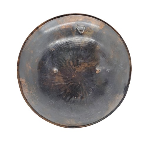 3 Vintage Peruvian Peru Copper Metal Artisan Made Wall Hanging Plates 3D 7" - Picture 3 of 9