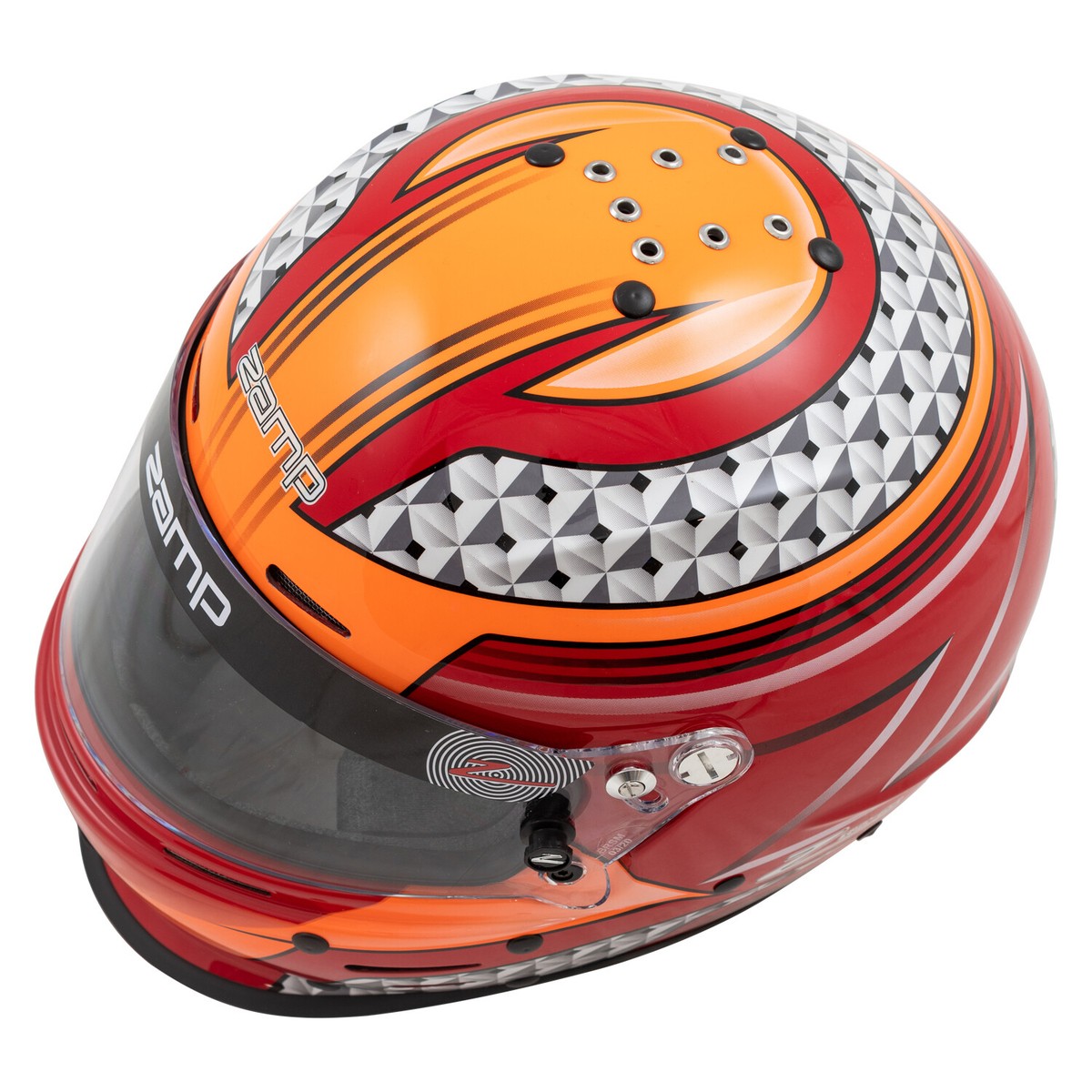 Zamp Helmet RZ62 Hans Hybrid Compatible Holes Snell 2020 Approved