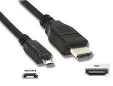Micro USB to HDMI Male Cable 1.5m 1080p HDTV MHL Android Phone Tablet TV