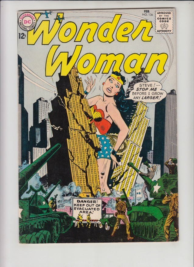 WONDER WOMAN #136 FN DC COMICS 1963 | eBay