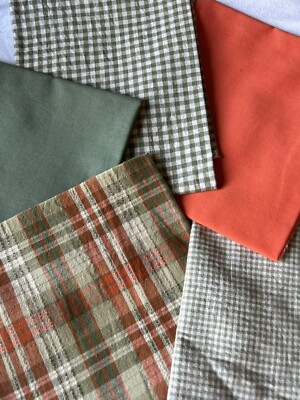 HOMESPUN FAT QUARTERS Bundle Of 5