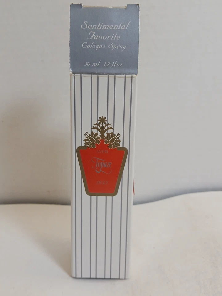 Perfume Avon NOS Topacio Colonia Spray Sentimental Favorite 1,7 OZ Foto 3 de 4