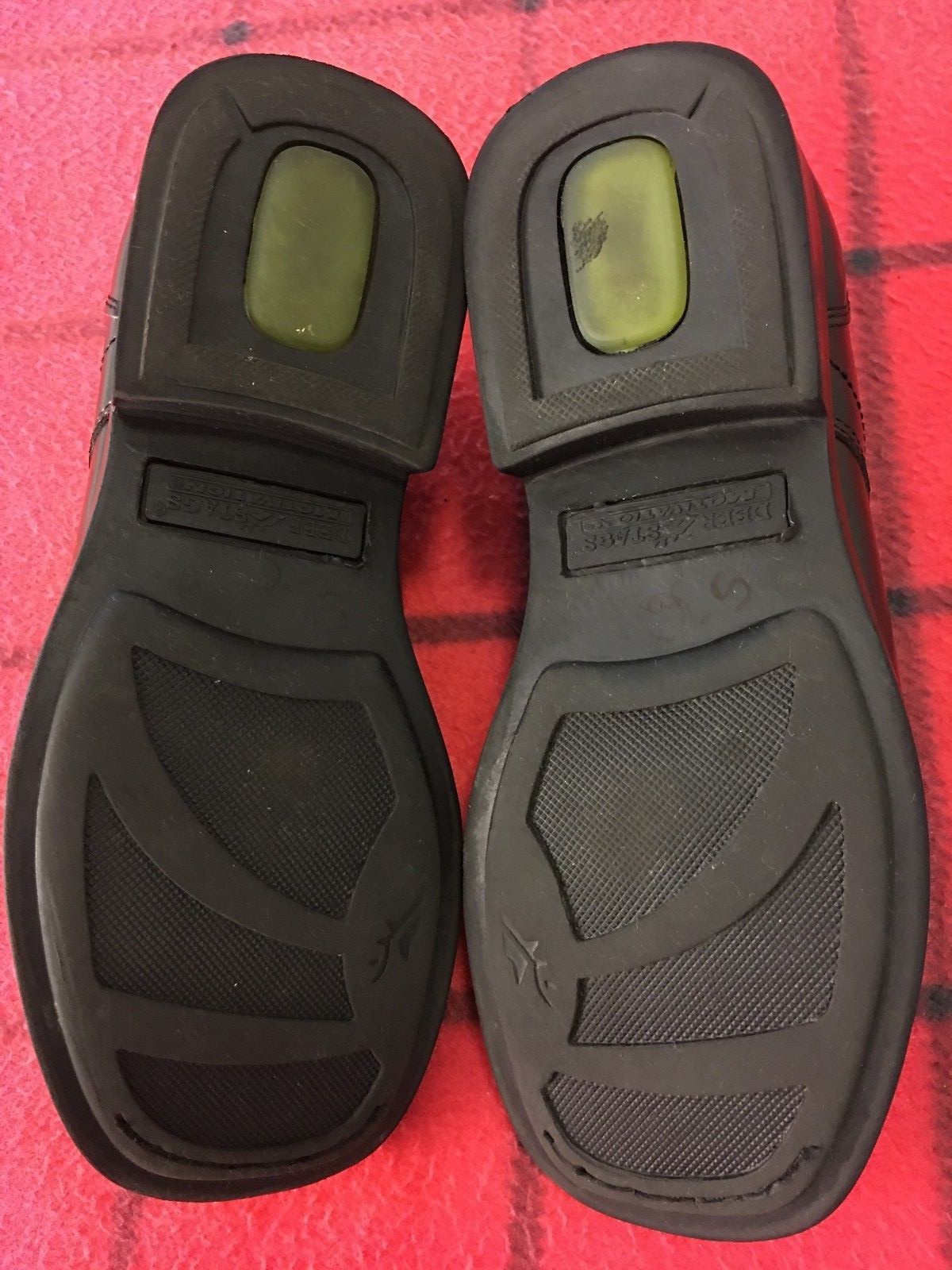 SAOLA Scarpe eleganti Deer Stags comode uomo taglia 4 M tomaia pelle