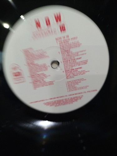 NOW 16 ~ Now That's What I Call Music 16 vinyl 2xLP-1989 Various Artists Virgin - Picture 13 of 18