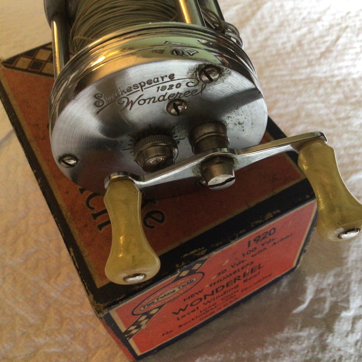 リール Shakespeare 1920 wondereel Vintage Shakespeare Wondereel 1920 Model GE Level Wind