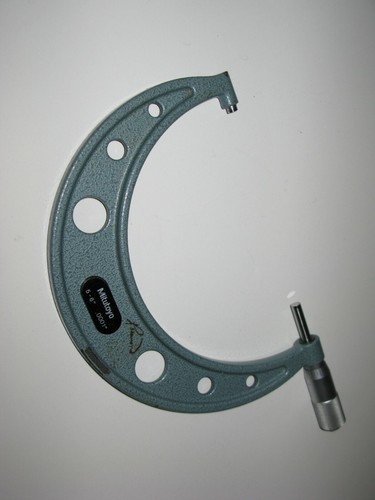 Mitutoyo Micrometer 5-6" No. 103-118. 0.0001" - Picture 2 of 2
