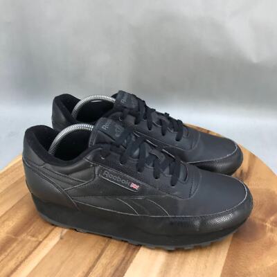 Reebok Classic Renaissance Running Shoes Mens 10 Black Low