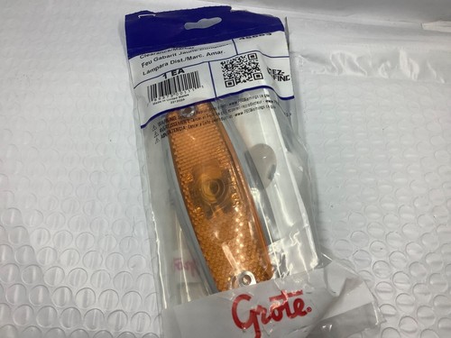 NOS Grote Universal Amber Side Marker Light Assembly Kit - Truck, Trailer, Car - Picture 3 of 3