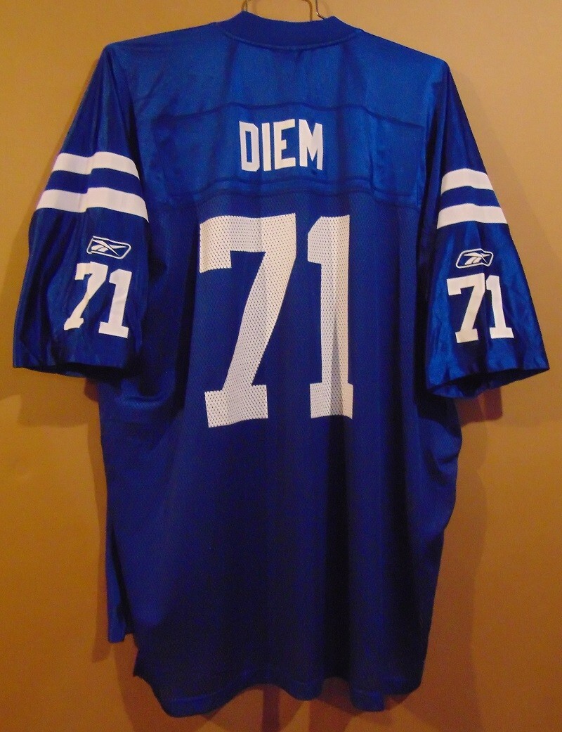 INDIANAPOLIS COLTS RYAN DIEM SIZE 4XL NFL JERSEY eBay