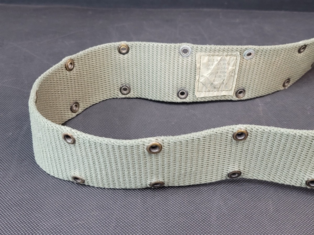 USGI US Military Individual Equipment Nylon Utility Belt LC-2