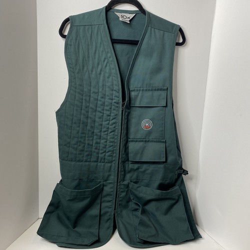 green Cotton Shooting Hunting Vest 