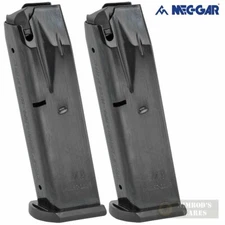 Mec-Gar BERETTA M9 92FS 92G 92X 9M 9mm 10-Round MAGAZINE 2-PACK MGPB9210B