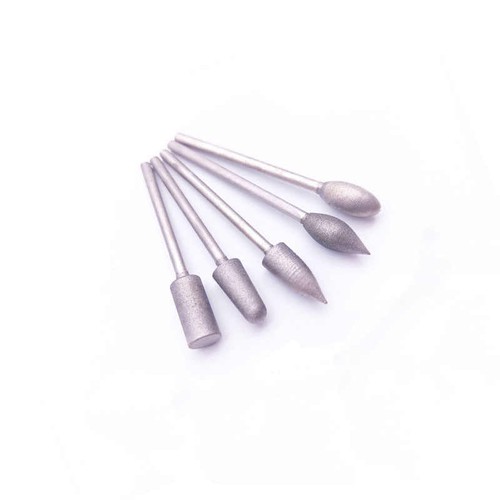 Diamond Grinding Bits Rotary Tools Carving Jewelry 2.35mm Shank Head Dia 1mm-6mm - Picture 7 of 13