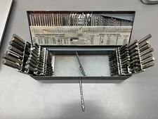 HUOT 115PC MACHINIST JOBBER DRILL INDEX HS USA LETTERS NUMBERS FRACTIONS READ