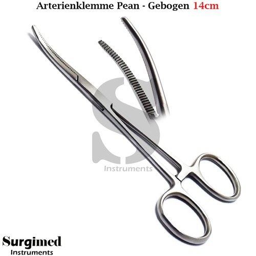 Implantat Kronenentferner Zangen Prothesenlöser Brückenlöser Pean Klemmen Dental - Bild 5 von 6