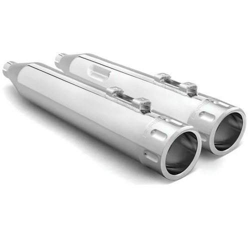 Eagle 4in. Slip-On Exhaust Chrome Chr Tip Road Glide CVO 18-19 - 第 1/6 張圖片