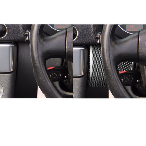 Fit For Audi TT 8N 2001-06 RHD Interior Headlight Switch Panel Trim Carbon Fiber - Picture 8 of 10
