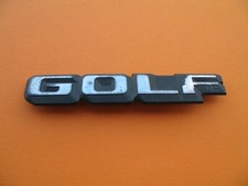 VW GOLF REAR TRUNK TAIL GATE LID EMBLEM LOGO BADGE SIGN SYMBOL OEM USED A12878