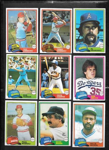 1981 OPC 81 O PEE CHEE TOPPS MLB BASEBALL CARD GRAY BACK 251-374 SEE LIST - Picture 210 of 247
