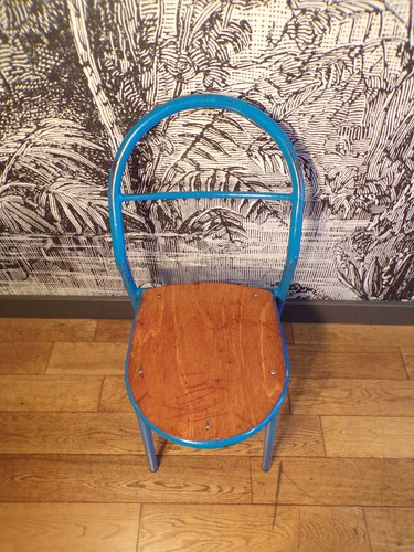CHAISE DLG HERBST-MOBILOR-Métal-DESIGN 1930 - Imagen 2 de 5