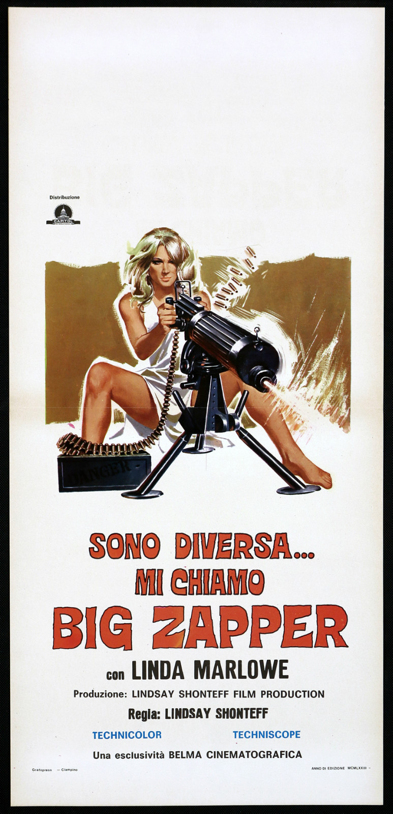 Locandina di Sono diversa... mi chiamo Big Zapper (1974)
