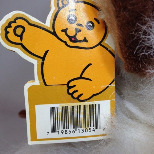 White Ape Gorilla Monkey Goffa Plush Mother & Baby Large Furry Animal 15" Tag - Picture 9 of 12