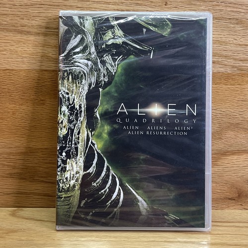 Alien: Quadrilogy (4 DVD set, Ridley Scott, Sigourney Weaver. Sci-Fi Horror)