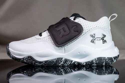 UNDER ARMOUR ZONE BB shoes for boys NEW & AUTHENTIC, size (YOUTH) 2 - Picture 3 of 7