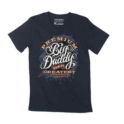 ULTRABASIC Herren Premium Grafik T-Shirt Big Daddy Worlds Premium Big Daddy