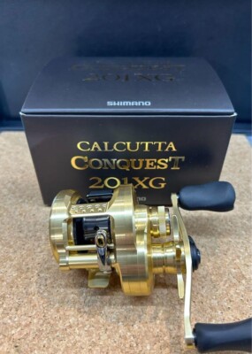 Shimano 22 CALCUTTA CONQUEST 201XG LEFT 7.5 Baitcast Reel New in