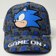 Sonic The Hedgehog Strapback Baseball Cap Hat Youth Sega Gamer Game On