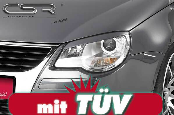 Scheinwerferblenden Böser Blick Tuning Set für VW Eos SB103
