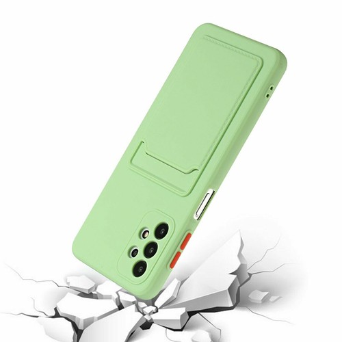 For Samsung Galaxy A13/A53/A32/A12/A72 5G Card Holder Shockproof TPU Case Cover - Imagen 29 de 80