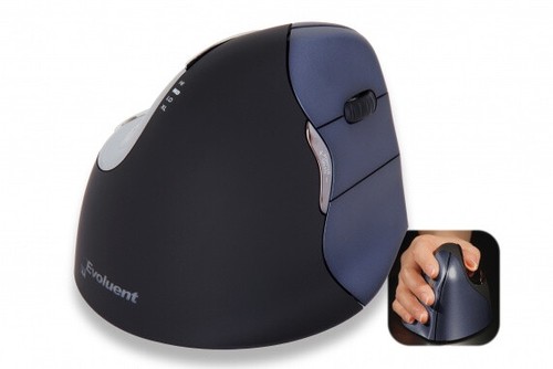 BakkerElkhuizen Evoluent4 Mouse Wireless (Right Hand) - BNEEVR4W