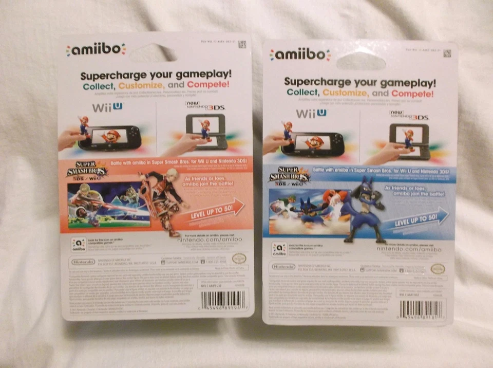 Lote Amiibo. Lucario, Little Mac, Fox, Pit, Toad, Waluigi, y más. Tú eliges Foto 3 de 4