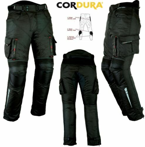 HERREN SCHWARZ WINTER CE MOTORRAD / MOTORRAD TEXTILJACKE / MANTELHOSE ANZUG - Bild 5 von 5