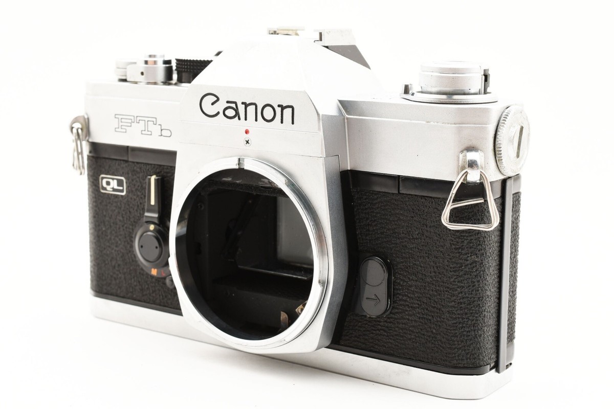 Canon FTb QL SLR 35mm Film Camera Silver Body CLAd [Exc++] From