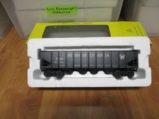 Amer Models 3458B PRR hopper (5/9/22) Hirail wheels and scale couplers