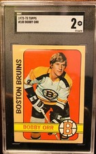 1972-73 Topps Bobby Orr #100 SGC 2 Boston Bruins HOF’er GOAT!