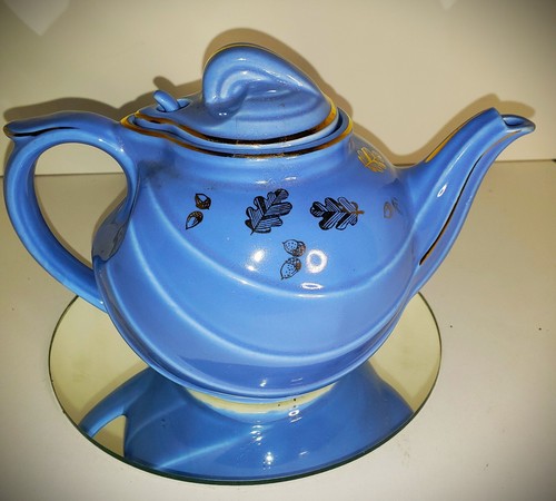 Vintage 1960s HALL China Co. MID-CENTURY MODERN PARADE Teapot EVA ZEISEL - Picture 2 of 7