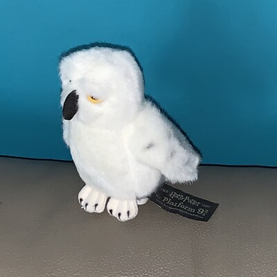 Harry Potter Shop Platform 9 3/4 Hedwig Soft Snowy Owl Plush Ark
