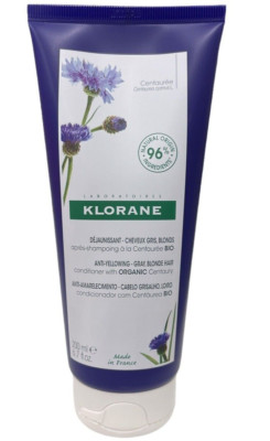 Klorane Anti-yellowing Conditioner With Centaury 200 ml New & SEALED