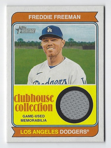 2023 Topps Heritage Clubhouse Sammlung Relikte - wählen Sie Ihre Karte - Bild 14 von 38