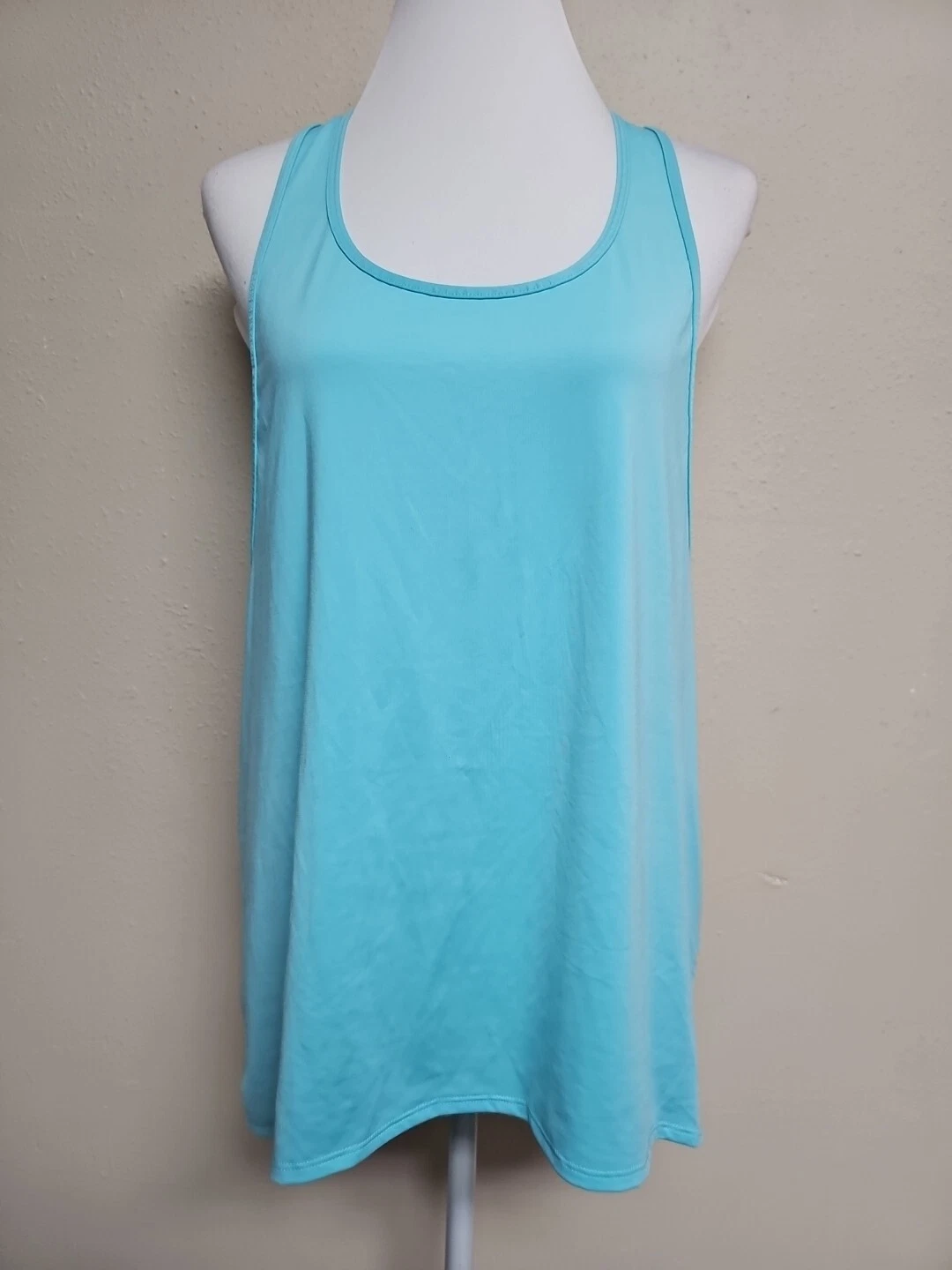 fabletics active sleeveless round neck racerback shirt