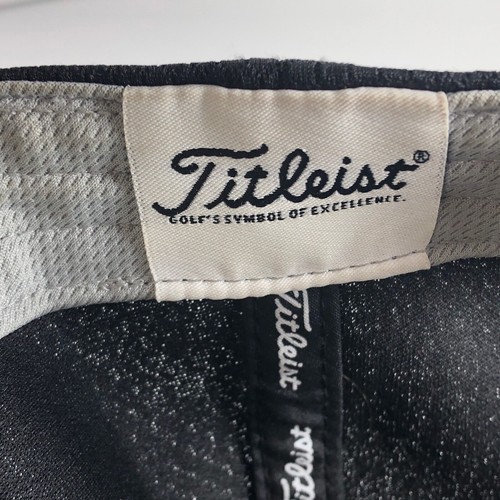Titleist FootJoy FJ Pro V1 Hat Golf Adult Strap Back Cap- Black- Adjustable - Picture 7 of 9