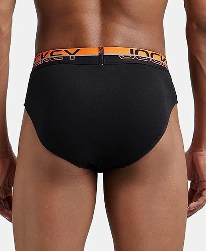 Calzoncillo liso acanalado de algodón súper peinado para hombre con pretina ultrasuave envío gratuito - Imagen 5 de 32