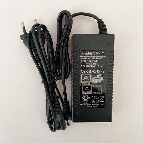 42V 29.4V 1.5A Lithium Battery Charger Coaxial Plug for e-twow Electric Scooter - Picture 11 of 11
