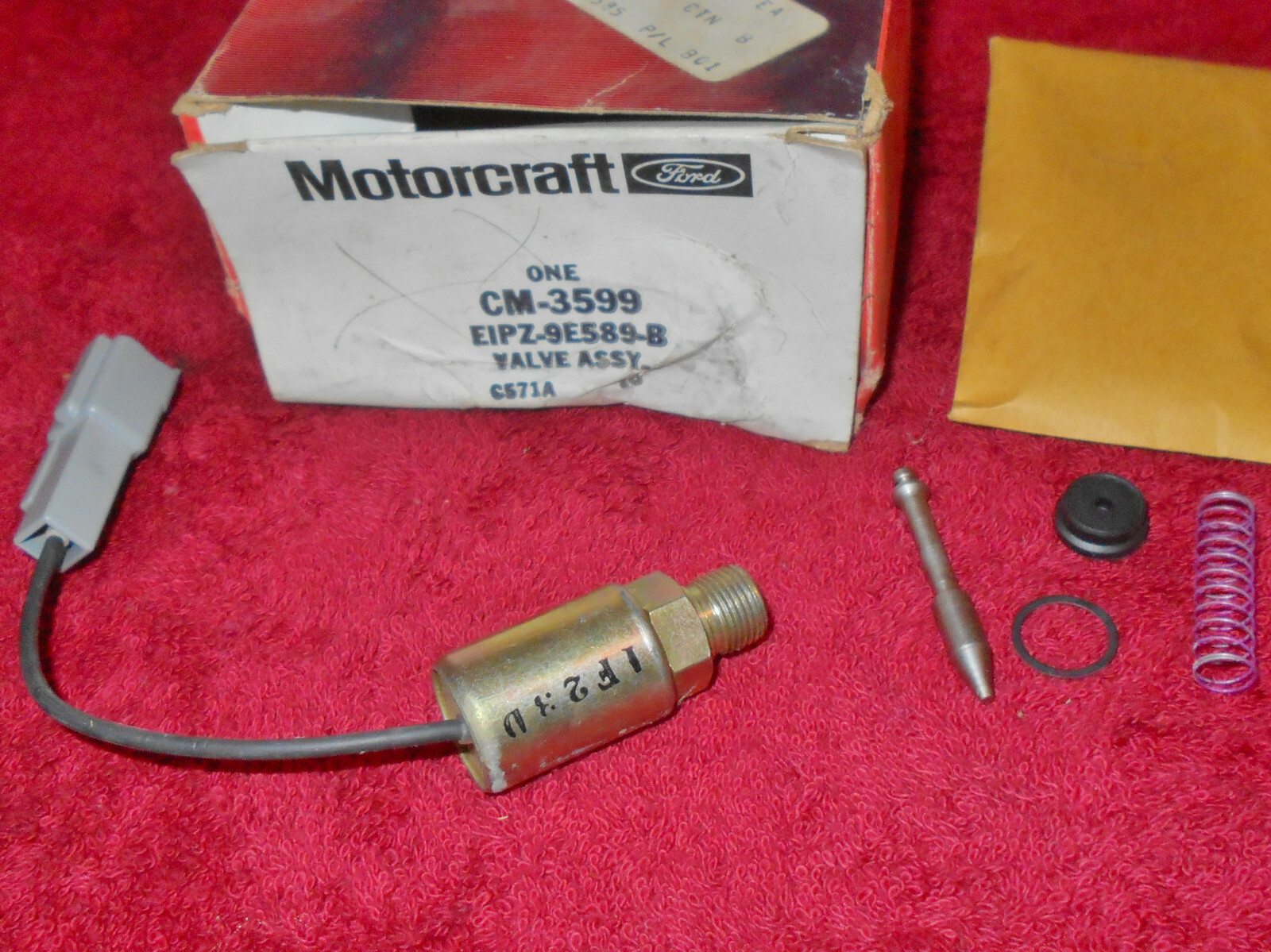 19811983 Ford Mercury NOS 4cyl 6cyl 1V 1bbl CARBURETOR BOWL VENT SOLENOID VALVE eBay