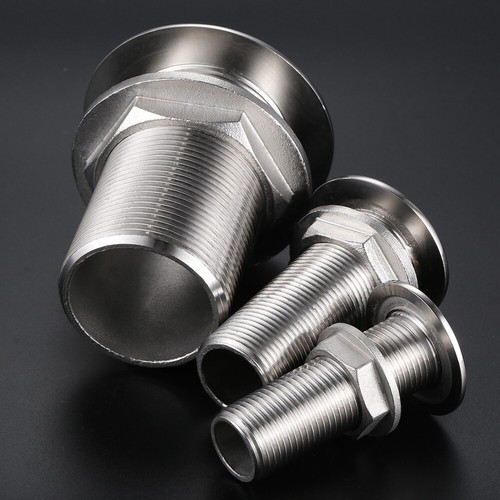 1 1/2" Stainless Steel Boat Thru Hull Fitting for Boat Marine Yacht Car Hardware - Bild 9 von 9